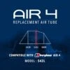 Air 4 Replacement Air Tube (Middle - 542L) -Outdoor Camping Store go 190062 a