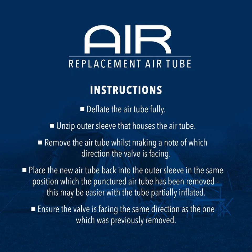 Air 6 Tent Replacement Air Tube - 516L 4 Air 6 Tent Replacement Air Tube - 516L - Image 2