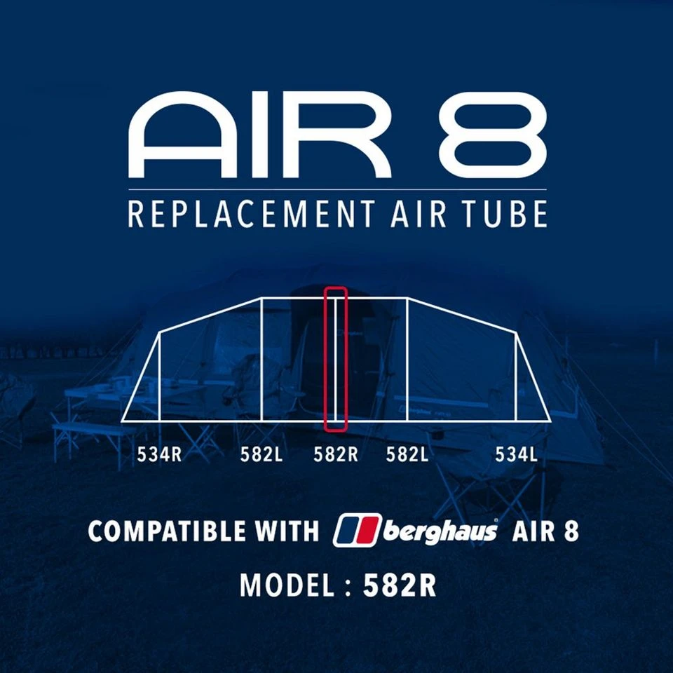 Air 8 Replacement Air Tube (582R) 3 Air 8 Replacement Air Tube (582R)