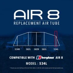 Air 8 Replacement Air Tube (534L) 7 Air 8 Replacement Air Tube (534L) -Outdoor Camping Store go 190088 z