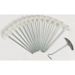 Glow-in-the-Dark Screw Tent Pegs -Outdoor Camping Store go 324746 b