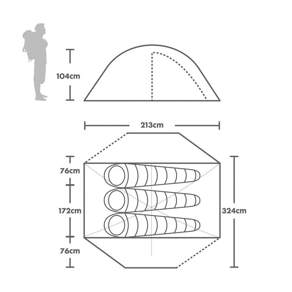 MSR Elixir 3 Tent 4 MSR Elixir 3 Tent - Image 2