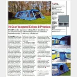 Vanguard Eclipse 8 Premium Family Tent -Outdoor Camping Store go 329225 c