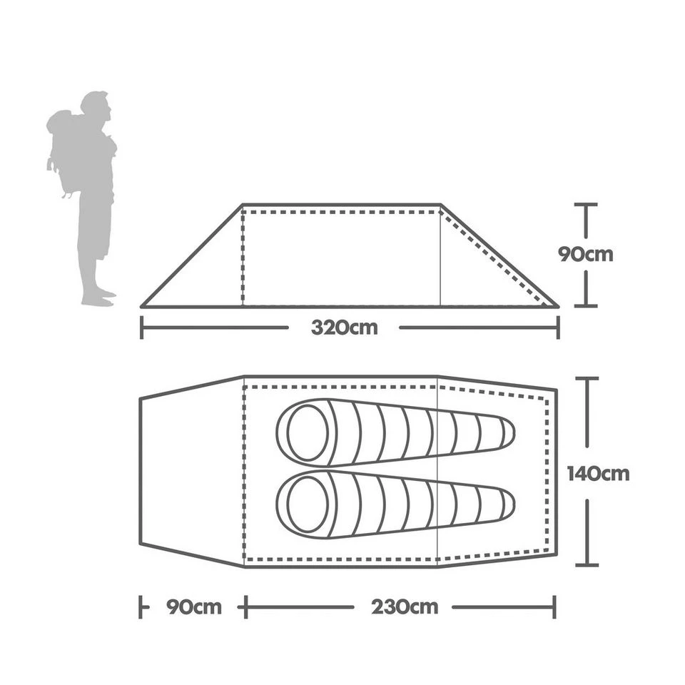 Wild Country Hoolie Campout 2 Tent 4 Wild Country Hoolie Campout 2 Tent - Image 2