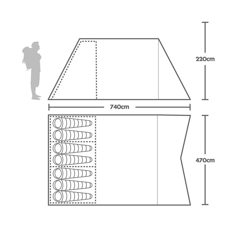 Horizon 700 Air Nightfall Tent 4 Horizon 700 Air Nightfall Tent - Image 2