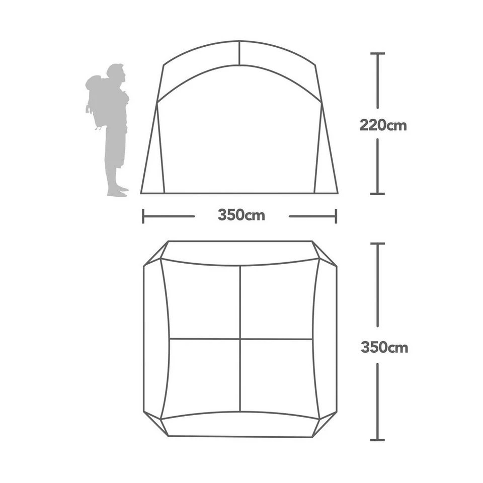 Berghaus Dome Shelter 4 Berghaus Dome Shelter - Image 2