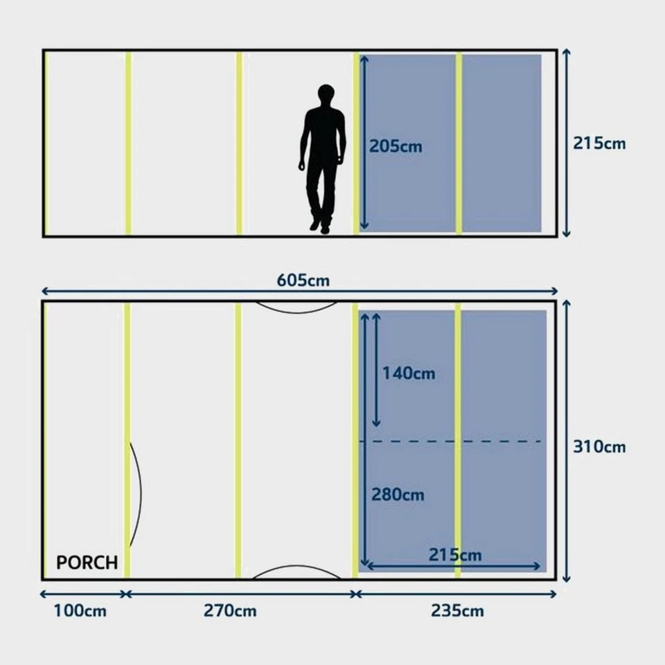 Berghaus Air 4.1 XL Nightfall Tent 4 Berghaus Air 4.1 XL Nightfall Tent - Image 2