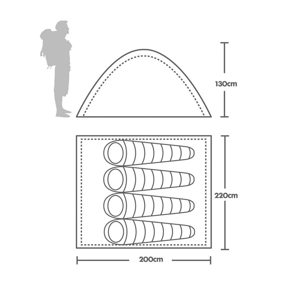 Toco 4 Person Tent 4 Toco 4 Person Tent - Image 2